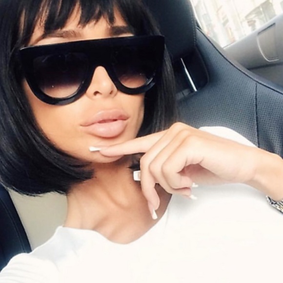 "Daaaamn Gina" Flat Top Aviators - Picture 1 of 3